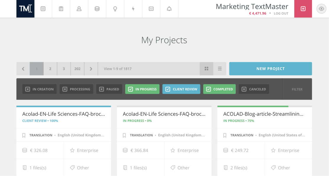 dashboard-projects-textmaster