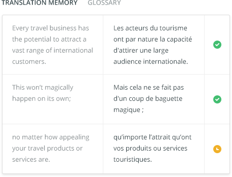 centralise terminology translation