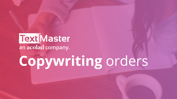 Copywriting orders